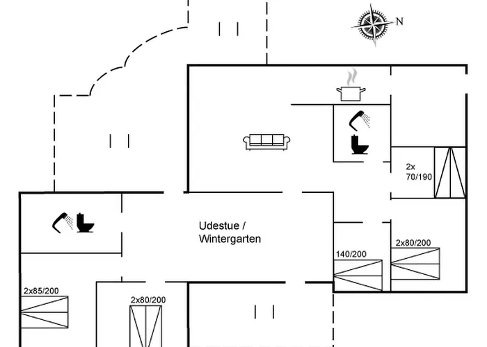 Liska - 1km From The Sea By Interhome * Vejers Strand